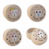 Fetal Hair Umbilical Cord Preservation Wood Baby Tooth Box Tooth Fairy Box  Children