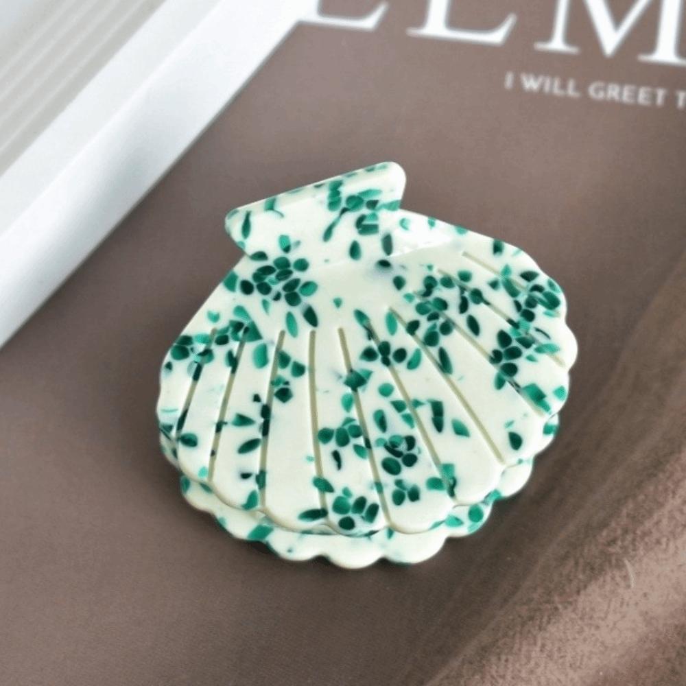 Shell Shape Hair Claws Acetate Material Crab Hairgrips Unique Hair Crab Hair Accessories