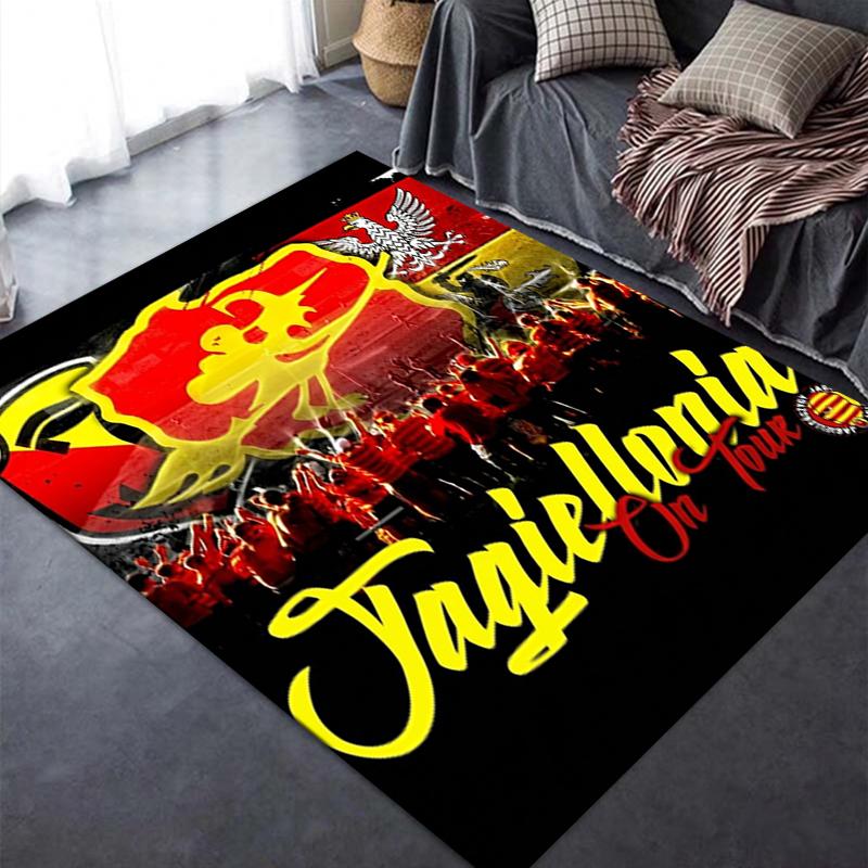 Jagiellonia Biaystok Carpet Rug For Living Room Bedroom Home Sofa Decorationkids Play Nonslip Floor Mat