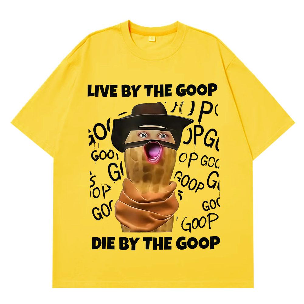 Мне the Burnt Peanut goop Футболка Fun Girl Мода Харадзюку Повседневная рубашка