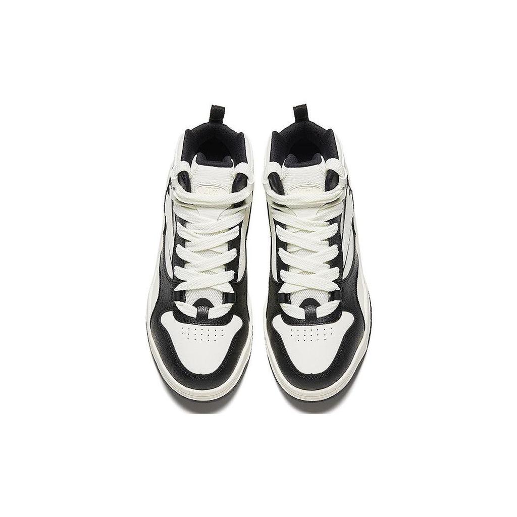 Anta Wave Shoes Удобные нескользящие легкие кроссовки средней высоты женские кроссовки черные белые 922348088-2
