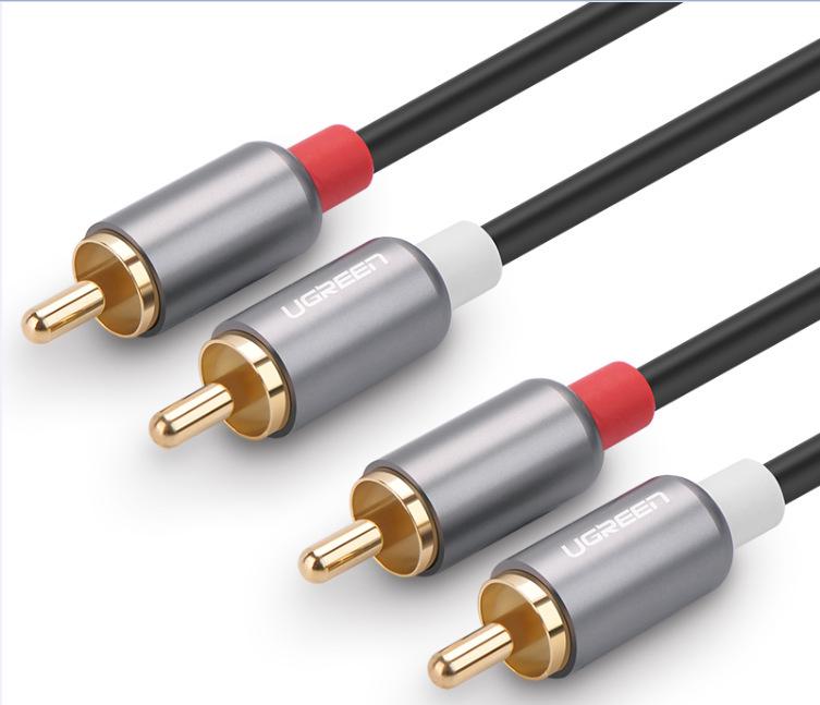 Greenlink 2RCA Двойной Лотос на Двойной Красный/Белый Аудиокабель с AV-выходом из чистой меди