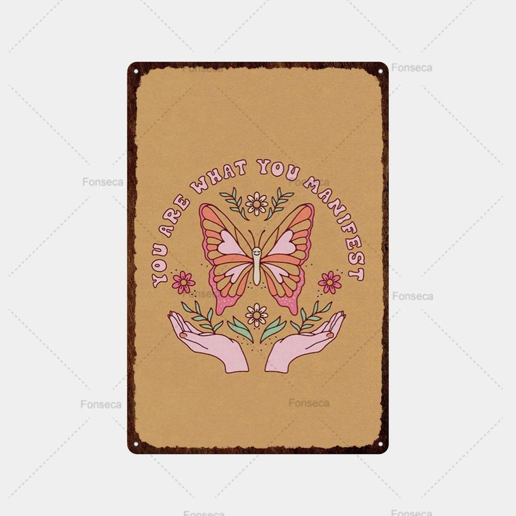 Цветная странная планета, металлическая вывеска, ретро жестяная вывеска, металлический ретро-бар, ретро украшение стены, бар, клуб, человек, отверстие, металлический плакат