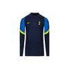 Logo Label Half-Zip Training Long Sleeve Football Shirt Tottenham Hotspur Player Edition Men Tops Blue CW1379-429
