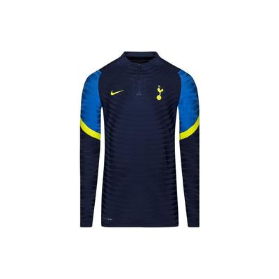Футболка с логотипом и полумолнией, тренировочная, с длинным рукавом, Tottenham Hotspur Player Edition, мужские топы, синяя CW1379-429