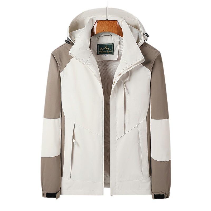 Унисекс водонепроницаемая ветрозащитная дождевик для весны/осени - Легкая куртка для активного отдыха, путешествий и альпинизма