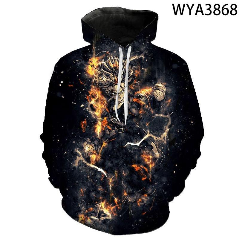 New Men Women Children DBZ Cartoon Anime Dragon 3D Print Hoodies Pullover Streetwear Boy Girl Kids Sweatshirts Cool Tops