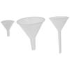 1/3Pcs Clear Plastic Funnel Set  Filling Tool Reusable Kitchen Funnel  Filling Small Bottles