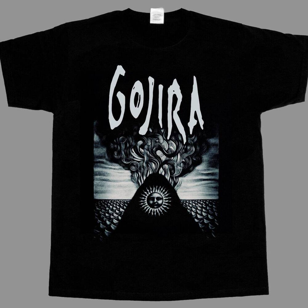 Футболка Gojira Футболка Металлическая Музыкальная Футболка Футболка Одежда футболка Металлические Футболки Унисекс Футболка