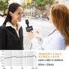 COMICA HRM-S Condenser Interview Microphone, External Microphone for Smartphones, All-Metal Unidirectional Handheld Reporter Microphone (3.5mm TRRS Co