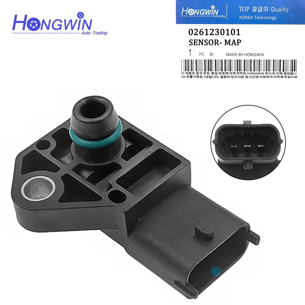Manifold Absolute Boost Pressure MAP Sensor Assy For Buick Cadillac Opel Corsa D 1.2 HOLDEN 3.6L V6 12575467 93194419 0261230101