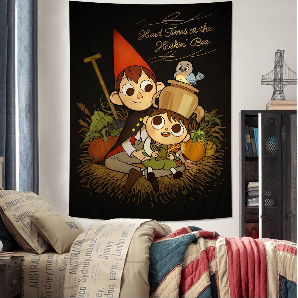 Over The Garden Wall Anime Cartoon Tapestry Bohemian Wall Tapestries Mandala Wall Hanging Sheets