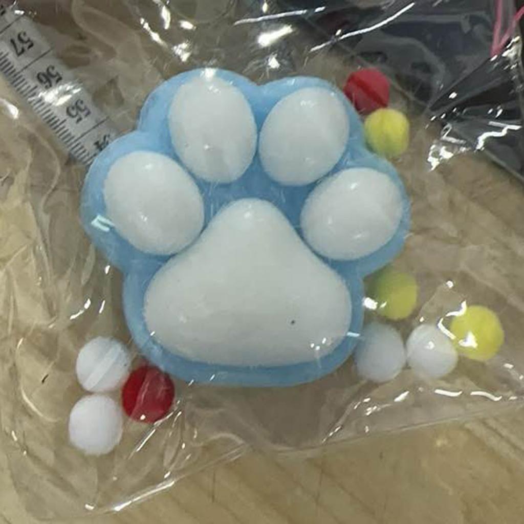 Чувствительные к воде плюшевые кошачьи когти забавные супер большие кошачьи когти медленная декомпрессионная игрушка милая