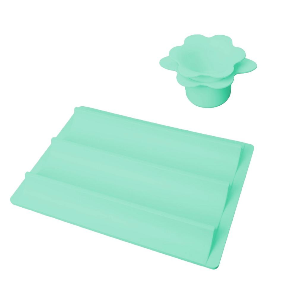 with Tray Circle Cake Pop Mold Set Double Slot Lollipop Molds Creative Round Cookie Cutters Party