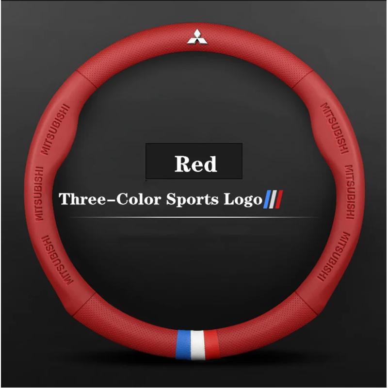 vdpc7 For Mitsubishi Outlander Pajero Asx Colt Lancer EX Evolution X L200 Triton RALLIART Delica Eclipse Car Steering Wheel Cover