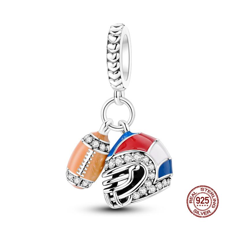 New In Fashion Copper Balloons And House Charm Beads Fit 3Mm Original Bracelet Necklace Womens Diy Jewelry Gift Making