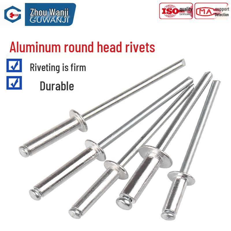 GUWANJI Open-End Flat Head Blind Rivet