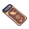 Bewood Wooden Case for iPhone 17 Air, Wind Rose, Merbau