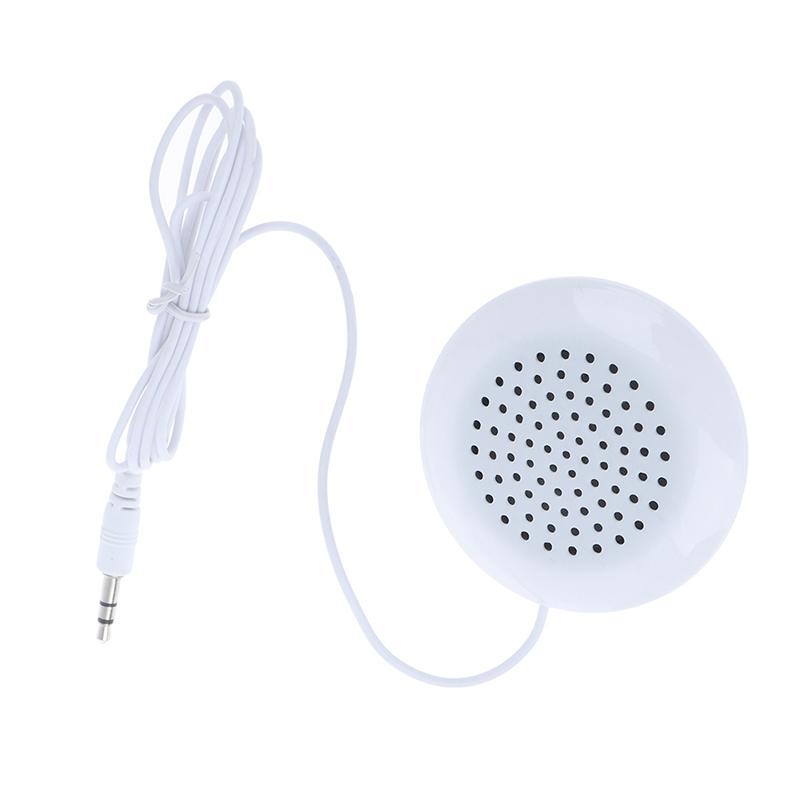 Портативный мини-динамик Aux Pillow 3,5 мм для Mp3 Mp4 CD телефона белого цвета