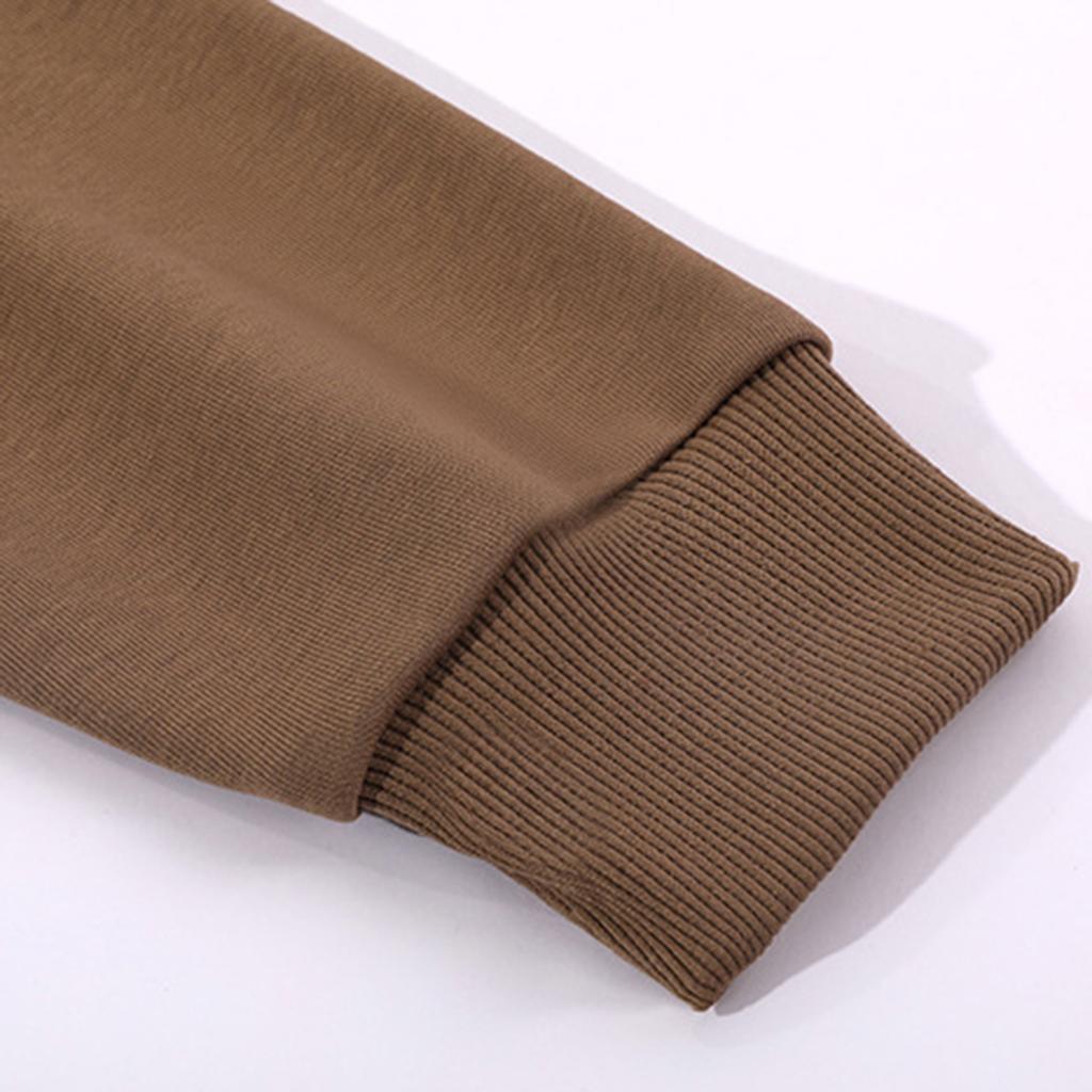 Унисекс Топ-пуловер с круглым вырезом в стиле колор-блок, рукав реглан, длинный рукав, флисовая толстовка