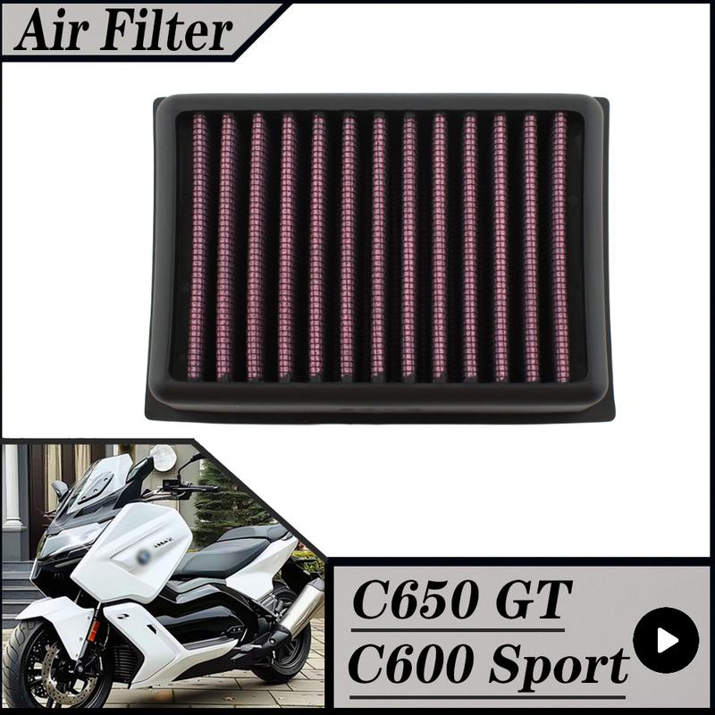 FOR BMW C650GT 2012-2020 C600 Sport 2012-2018 Motorcycle High Flow Air Filter Intake Cleaner C650 GT C600Sport