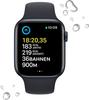 Apple Watch SE 2022 4G 40mm Mitternacht Sportarmband Mitternacht S/M (2024)
