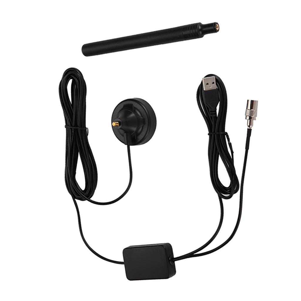 Бытовая FM-радио антенна с высоким коэффициентом усиления 25 дБ, высокочувствительная USB FM-антенна для низкого пола