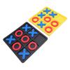 2Set XO Board Game Пластиковые Классические XO Шахматы Настольная игра для вечеринок в помещении с X и O фигурами для