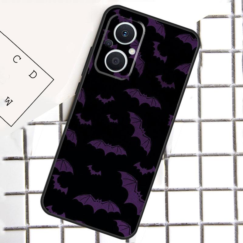 Чехол для телефона с летучими мышами-вампирами для OPPO Reno 14F 10 11 12 13 F 14 Pro 8T 7 8 Lite OPPO Find X8 X6 X5 X9 Pro