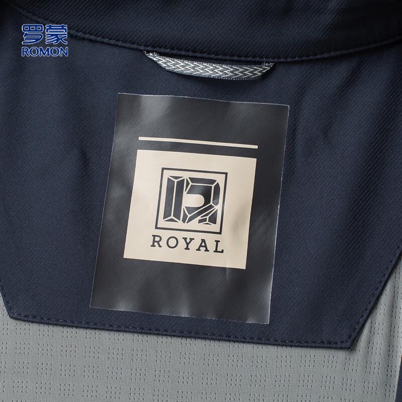 ROMON Мужской пиджак в стиле business casual с лацканами