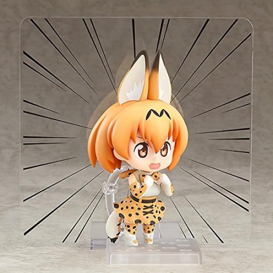 Нендороид Kemono Friends Сервал Без масштаба АБС и ПВХ Раскрашенная Подвижная фигурка