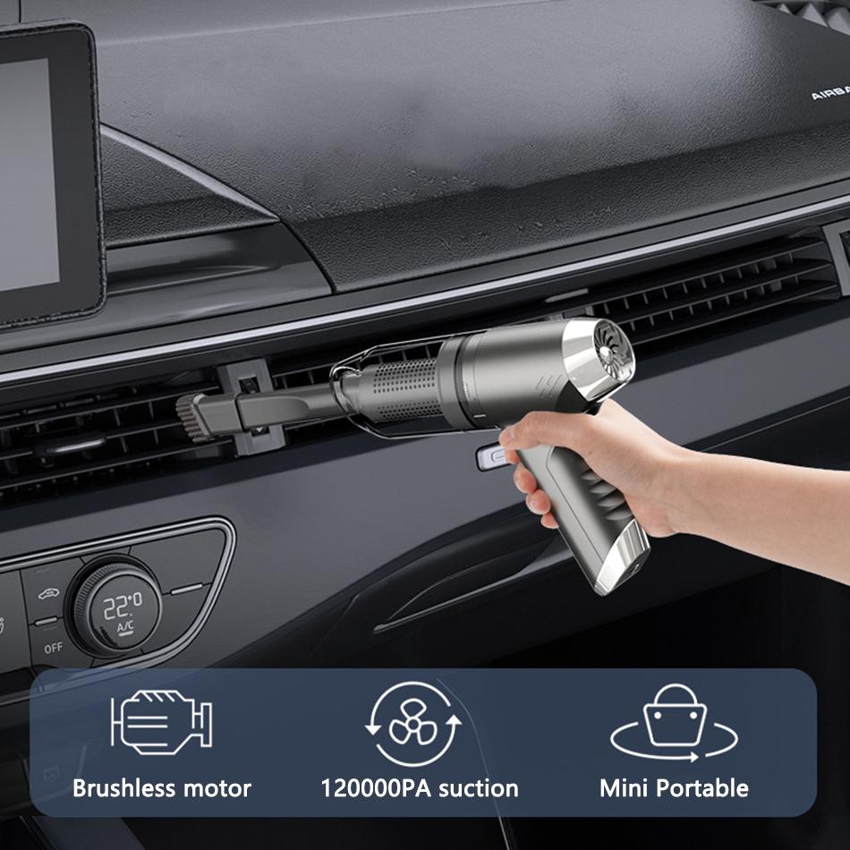 13000/20000Pa German Original Car Vacuum Cleaner 3 In 1 Wireless Portable Cleaning Robot Mini Home Outdoor Blower for Vacuum Cleaner Keyboard Cleaning