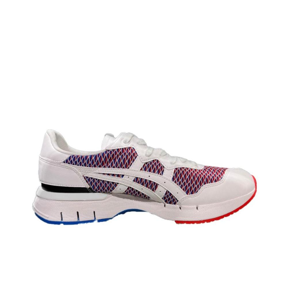 ONITSUKA TIGER Rebilac Кроссовки Удобные Простые Нескользящие Износостойкие Легкие Низкие Повседневная Обувь Унисекс Кроссовки Красный Синий 1183A772-600