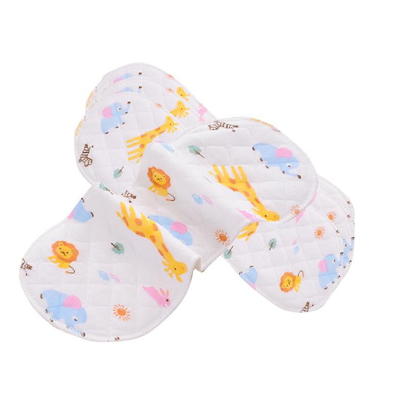 Подгузники для новорожденных из эко-хлопка, в форме арахиса, можно стирать
