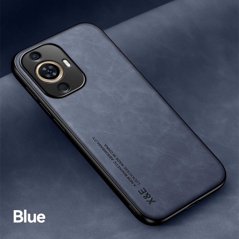 Противоударный чехол для Huawei Nova 12 SE 12S Nova 11 Pro 11i 10 SE Защитный чехол Встроенный магнитный автомобильный держатель Coque Funda