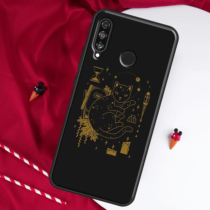 Чехол для Huawei Nova 8i 7i 11i 12i 12s 9 10 SE Y90 Y60 Y70 Y72 Y61 Y91 P30 P40 Lite P60 Pro с рисунком 'Ведьмачество Ведьминый Кот'