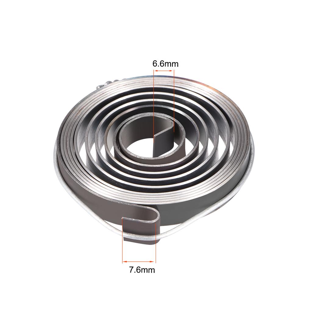 UXCELL Drill Press Spring Drill Press Quill Feed Return Coil Spring Assembly Spring Steel Chemical Blackening Finish 1PCS