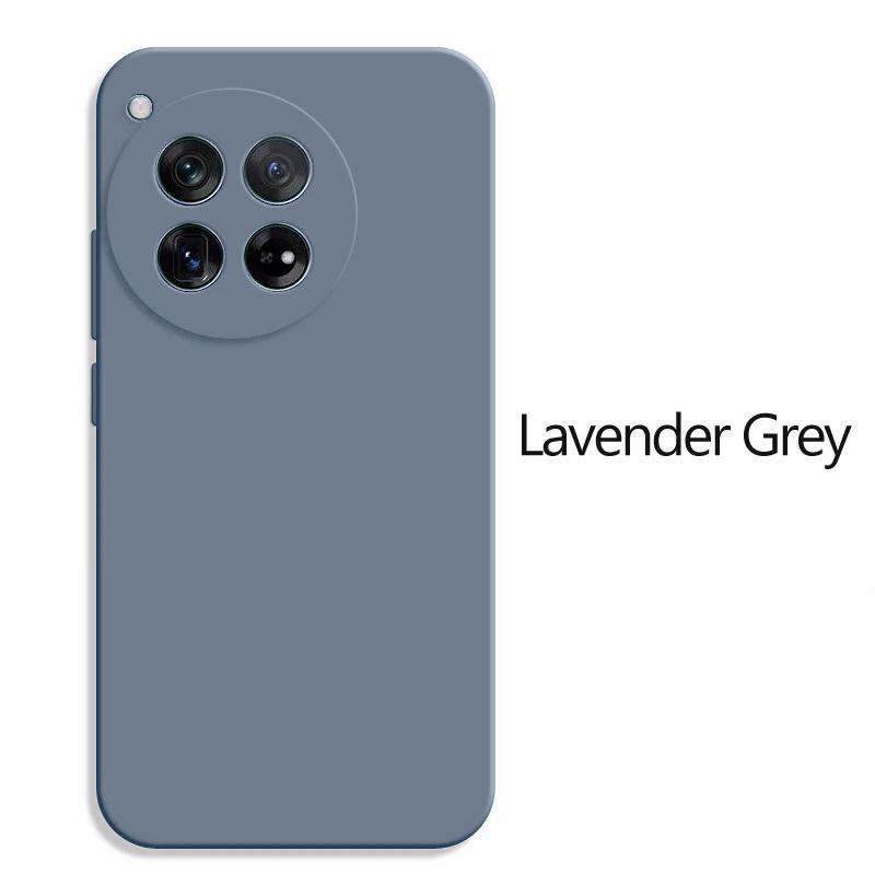 Для OnePlus 12 Чехол Противоударный квадратный жидкий силиконовый мягкий чехол для OnePlus 12 One Plus 12 OnePlus12 5G Чехол для телефона Coque Fundas