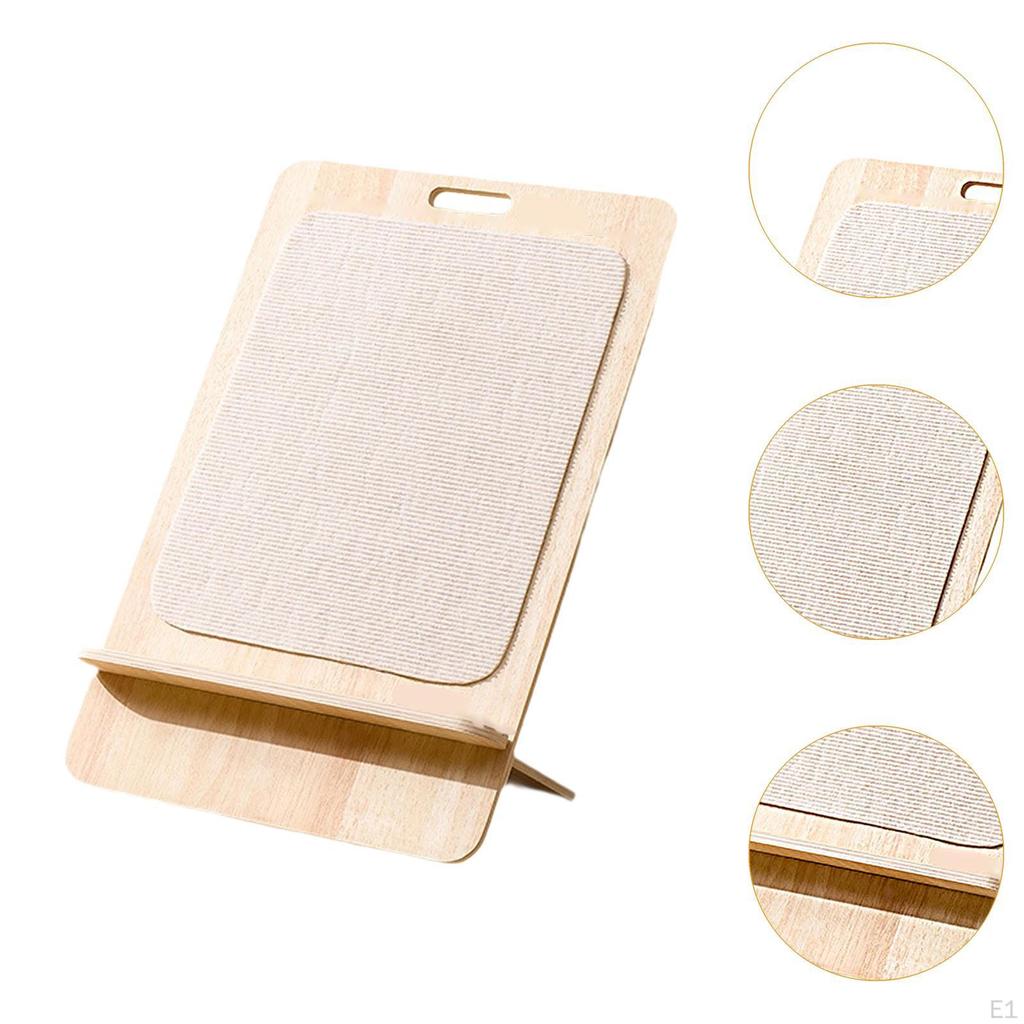 Cat Scratching Board Scratcher Activity Toys Training Grind Claws for Indoor Cats Stylish Pet