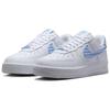 Nike Женские кроссовки Air Force 1 Low '07 Essential Белый Университетский синий Гингем DZ2784-100