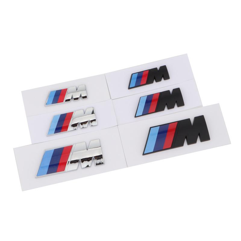 2 шт. Применимо к BMW M-стандартный ABS-пластик маркировка 1/3/5/7 серии боковой стандарт крыла M-стандартный X1X3X5m спортивная задняя наклейка.