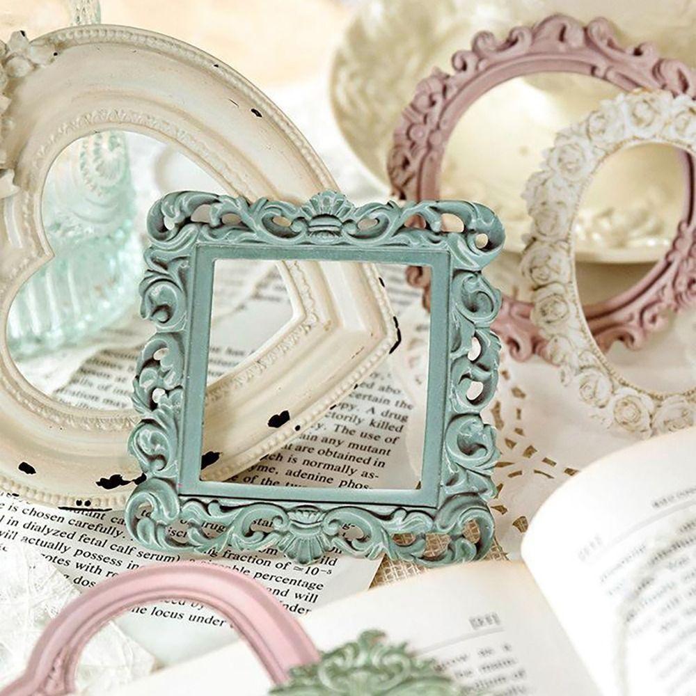A Set Relievo Vintage Hollow Embossed Materials Frame Scrapbook Decoration Paper DIY Crafts