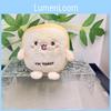 Soft And Cute Plush Food Emoji Keychain Doll Charming Hanging Accessory Bags For