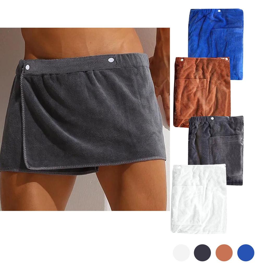 Bath Wraps Mens Bath Wraps Towel Snap Closure Elastic Shower Wrap Spa Swimming Wrap With Towel For Home Travel