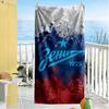 Blue Fc Zenit Saint Petersburg Beach Towel Soft Durable Quick-Dry Comfortable Lightweight