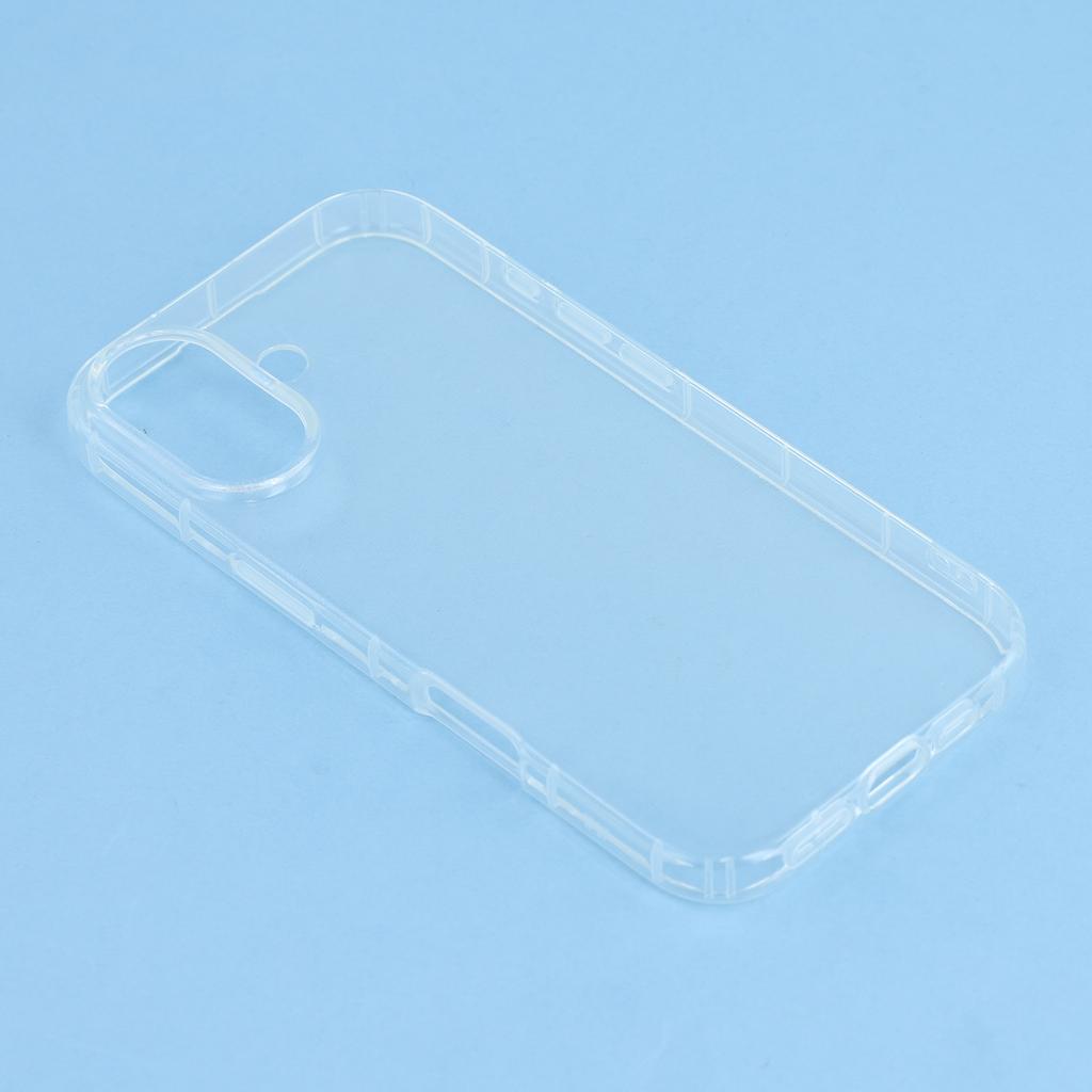 Для iPhone 17 Чехол Прозрачный ТПУ Задняя Крышка Телефона Защита Подушками Безопасности