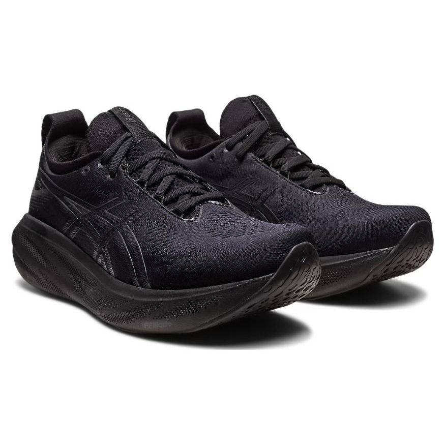 Asics Женские кроссовки Gel Nimbus 25 Triple Black графитово-серые 1012B356-002