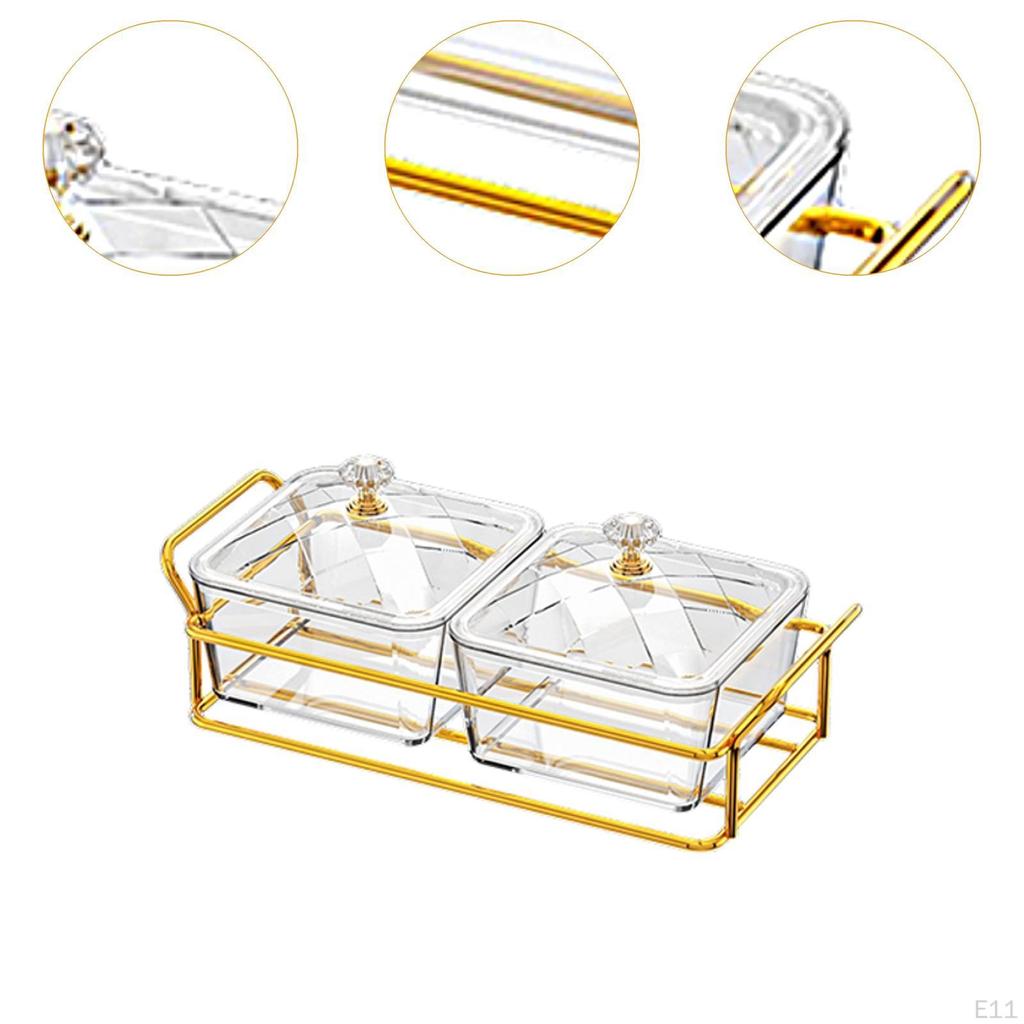 Поднос для сухофруктов, сервировочная тарелка, украшение, съемное раздельное блюдо для закусок, ящик для хранения продуктов