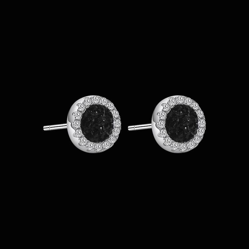 Серьги-кластеры с сапфировым кристаллом: Модный, крутой, красивый зимний аксессуар для мужчин