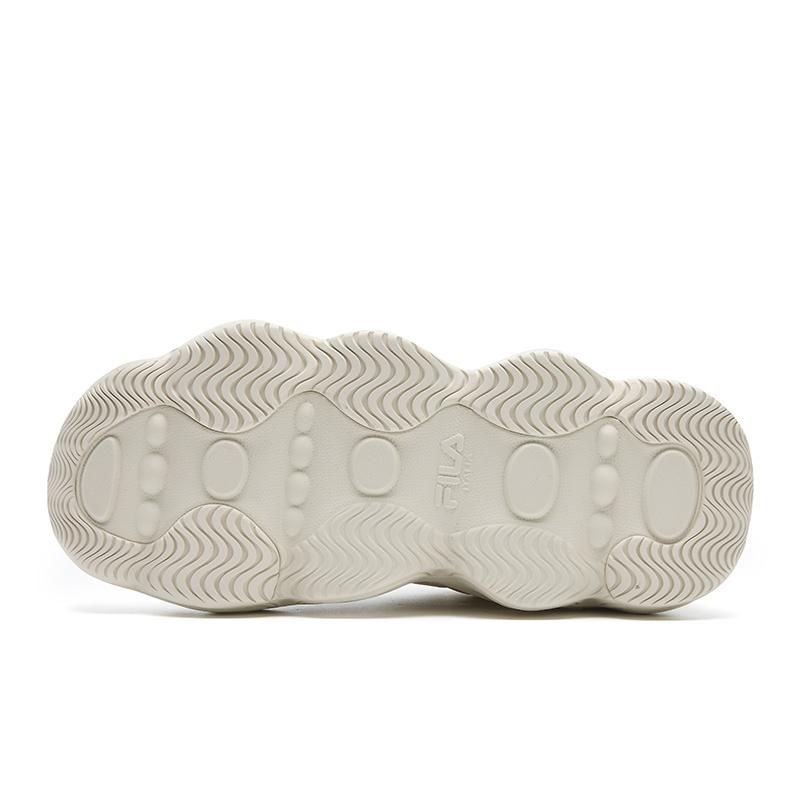 FILA PEASE WE Wear resistant And Lightweight Low top Casual Shoes Women's White Brown F12W541121FMA